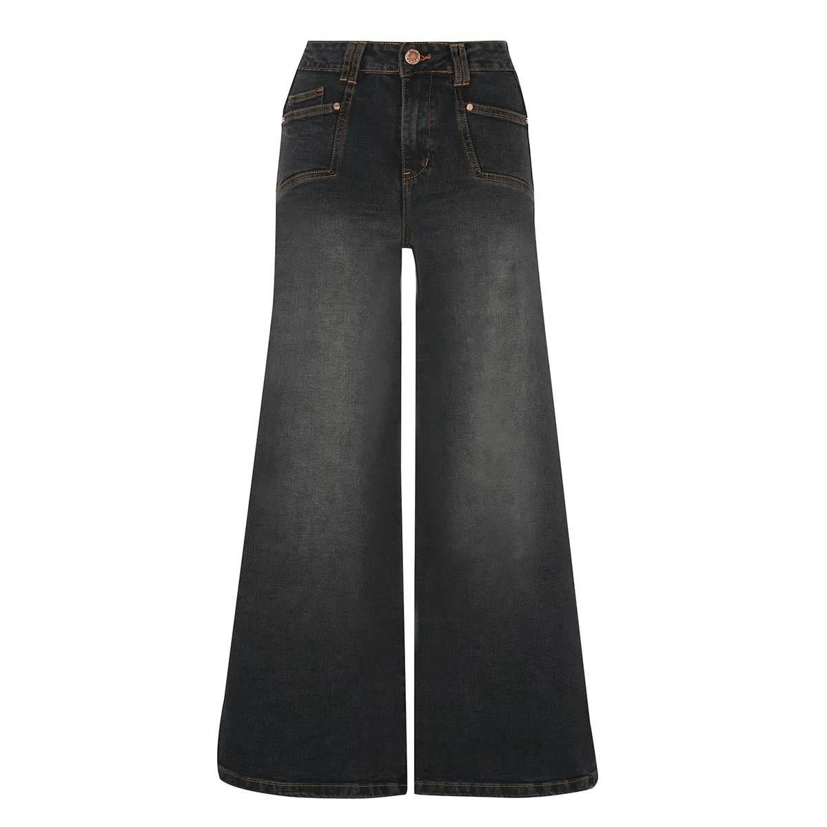 VRP BY VIVIANA RIVAS PLATA - Pantalón Palazzo Algodón Mujer VRP By Viviana Rivas Plata