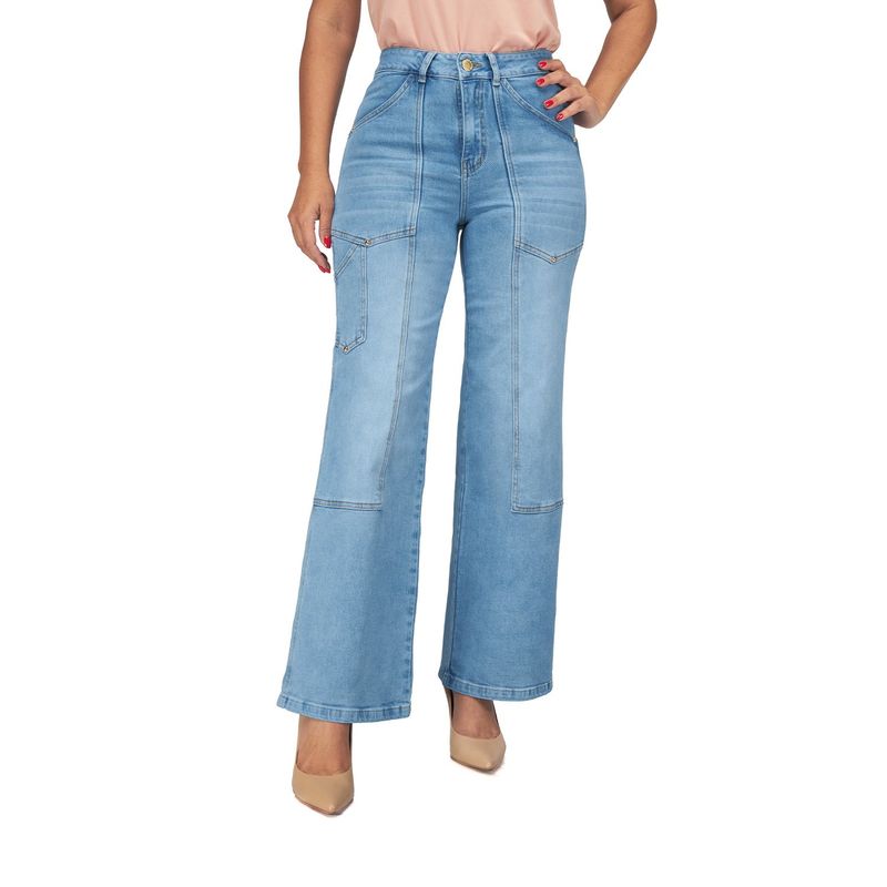 VRP BY VIVIANA RIVAS PLATA - Pant Den Cargo Recto C/rg