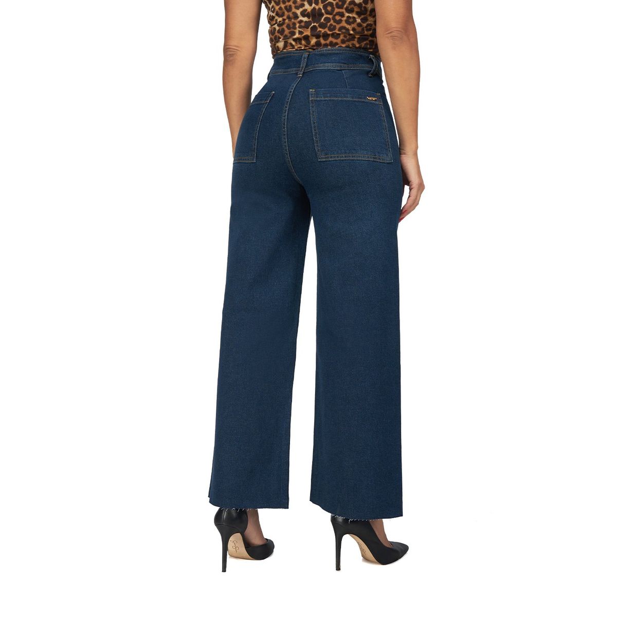 VRP BY VIVIANA RIVAS PLATA - Pantalón Palazzo Algodón Mujer VRP By Viviana Rivas Plata