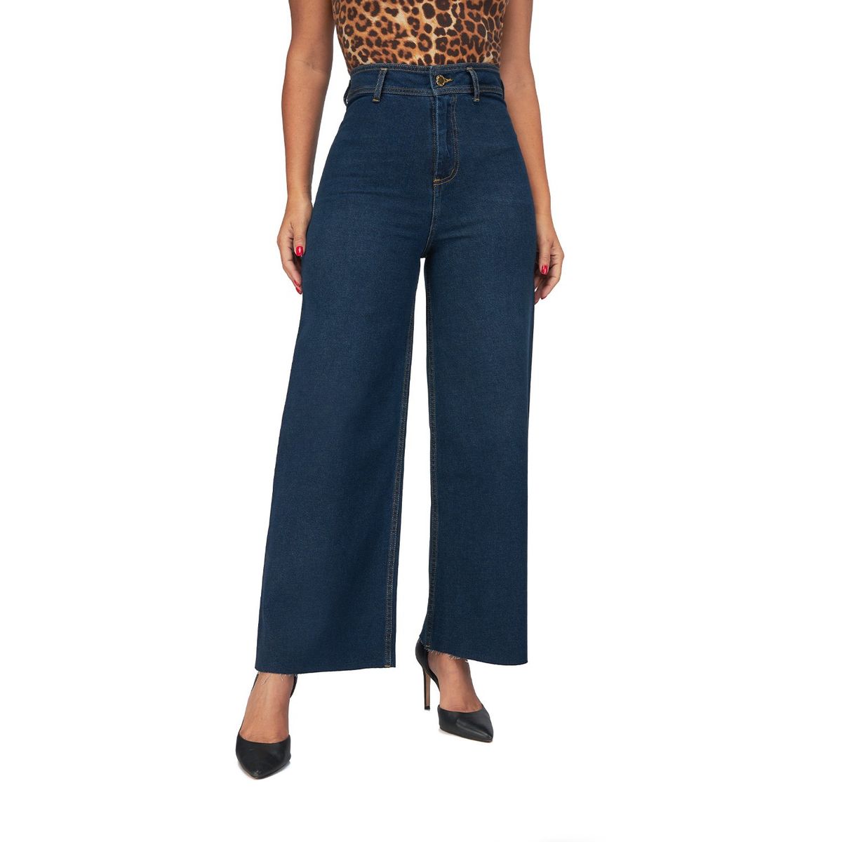 VRP BY VIVIANA RIVAS PLATA - Pantalón Palazzo Algodón Mujer VRP By Viviana Rivas Plata