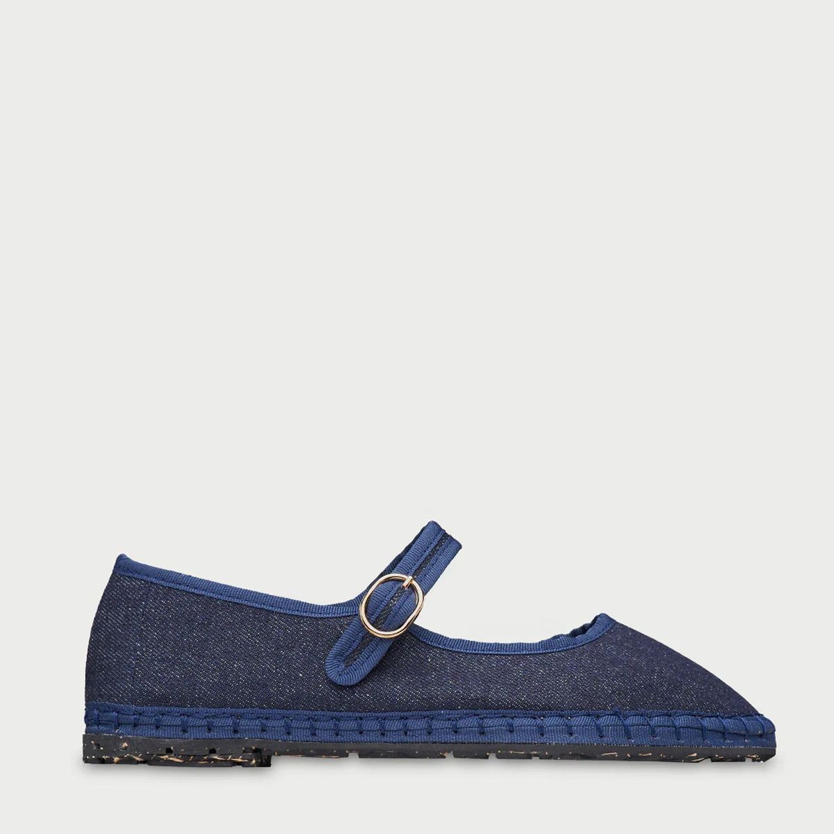 FLABELUS - Ballerinas Mujer Rostova Denim Marino Flabelus