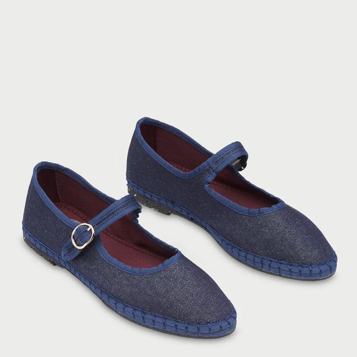 FLABELUS - Ballerinas Mujer Rostova Denim Marino Flabelus