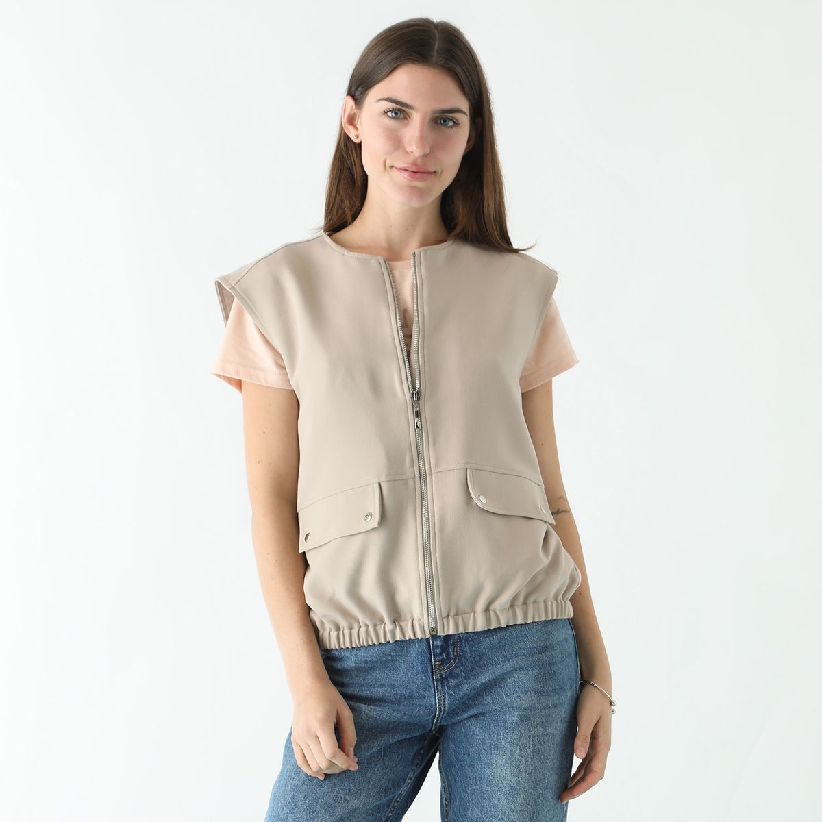 SYBILLA - Chaleco Oversize Mujer Sybilla