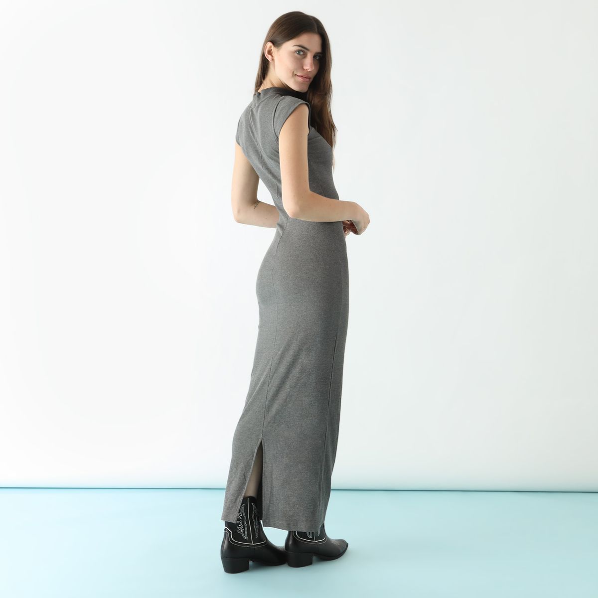 SYBILLA - Vestido Largo Algodón Mujer Sybilla