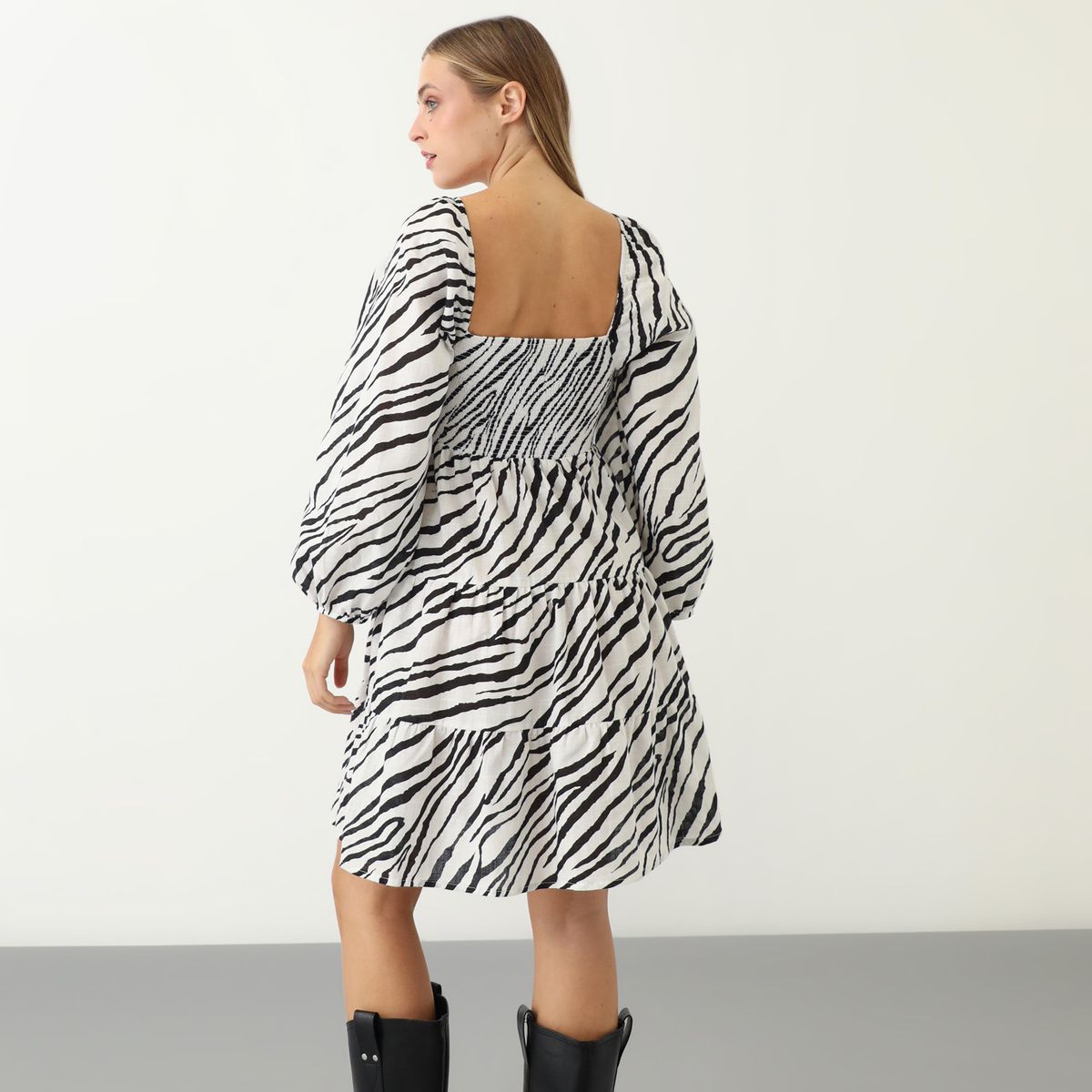 BASEMENT - Vestido Largo 100% Algodón Mujer Basement