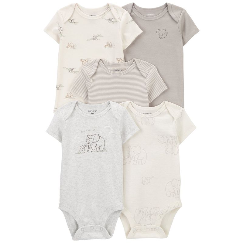 CARTER'S - Body Pack X5 Bebé Unisex