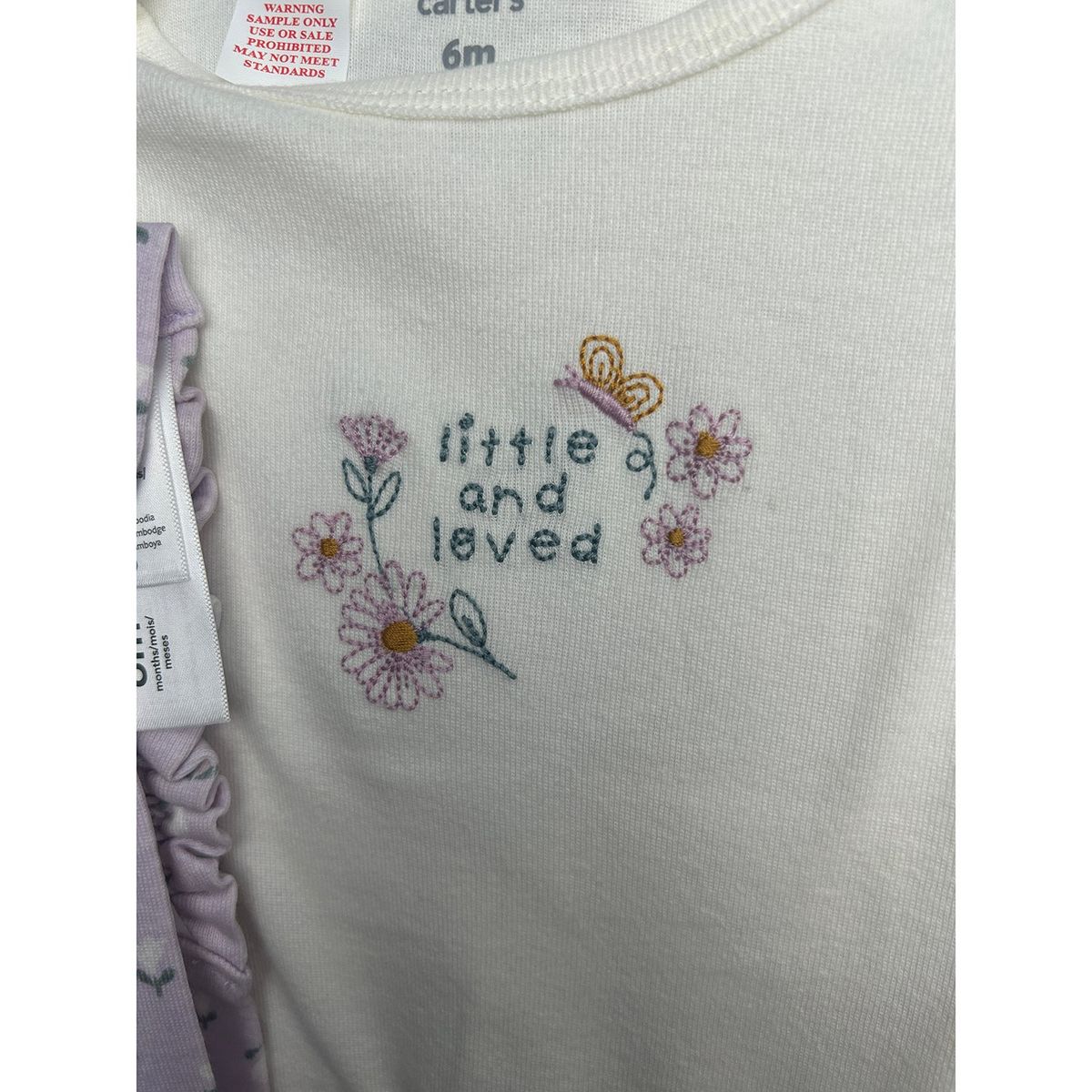 CARTER'S - Conjunto Bebé Niña 4 Piezas Algodón Carters