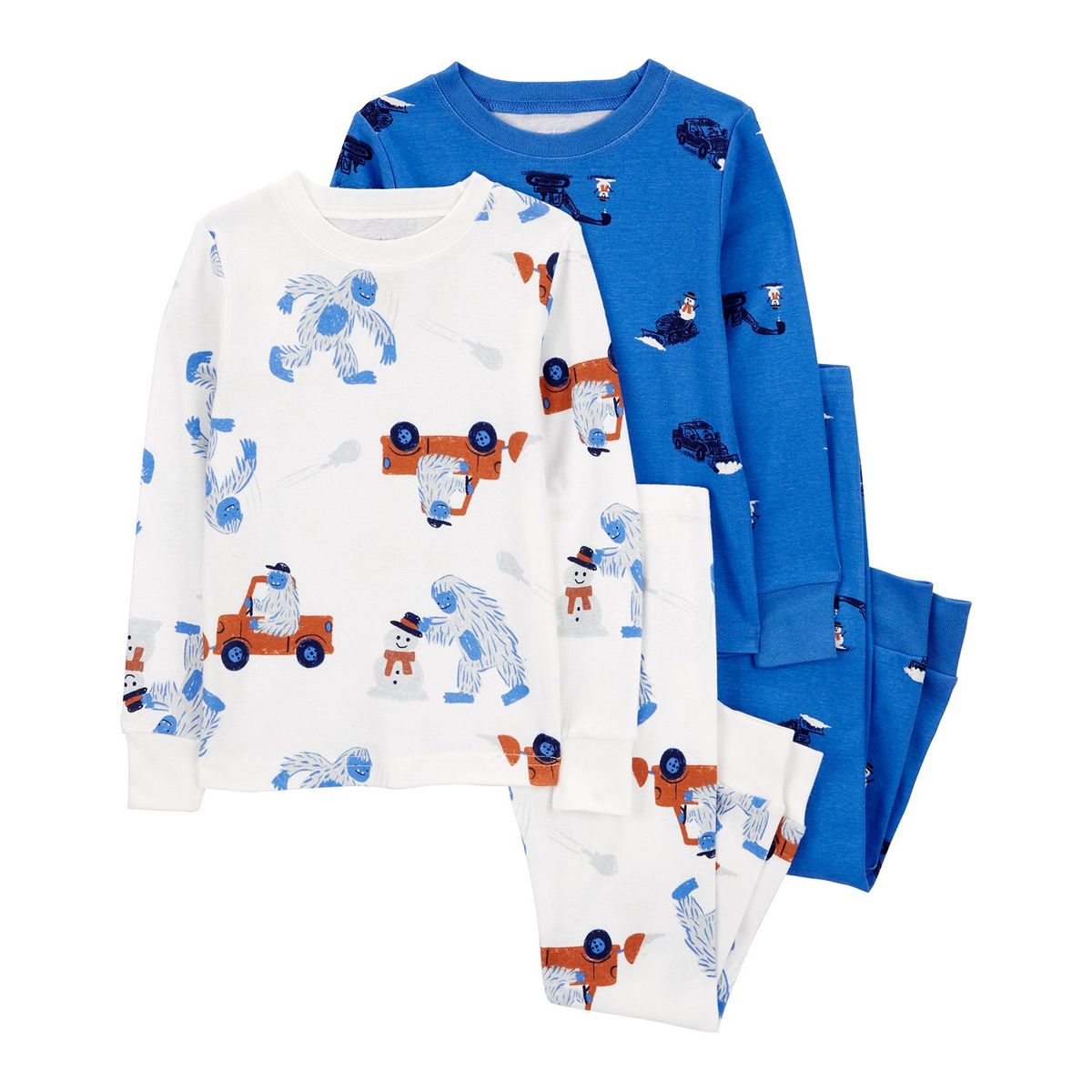 CARTER'S - Pijama 4 Piezas Bebé Niño Algodón