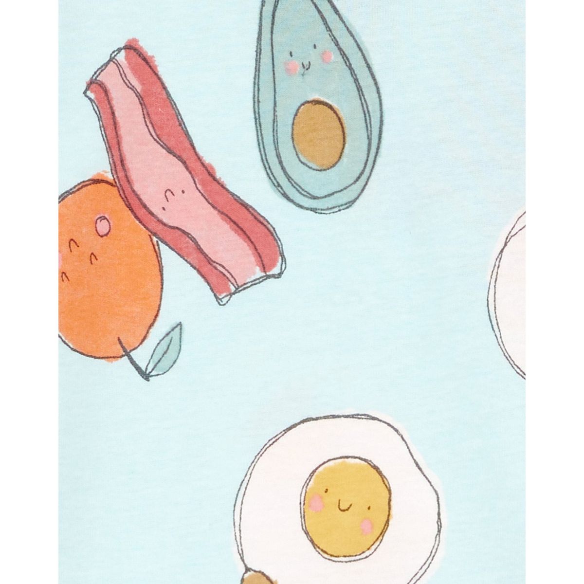 CARTER'S - Pijama 4 Piezas Bebé Niña Algodón