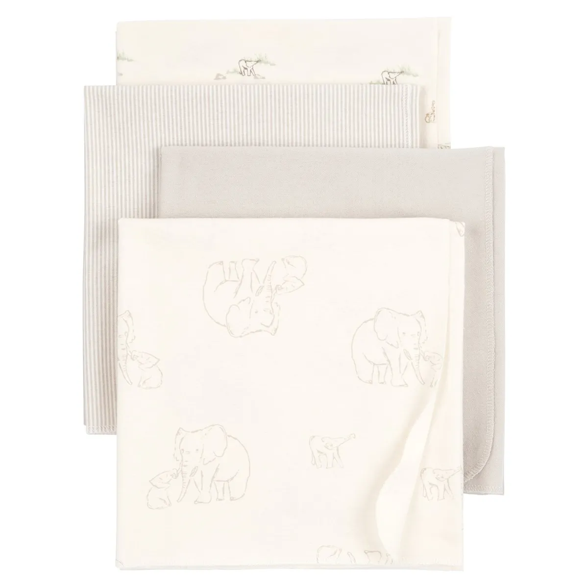 CARTER'S - Manta Bebé Niño Pack X4 Carters.