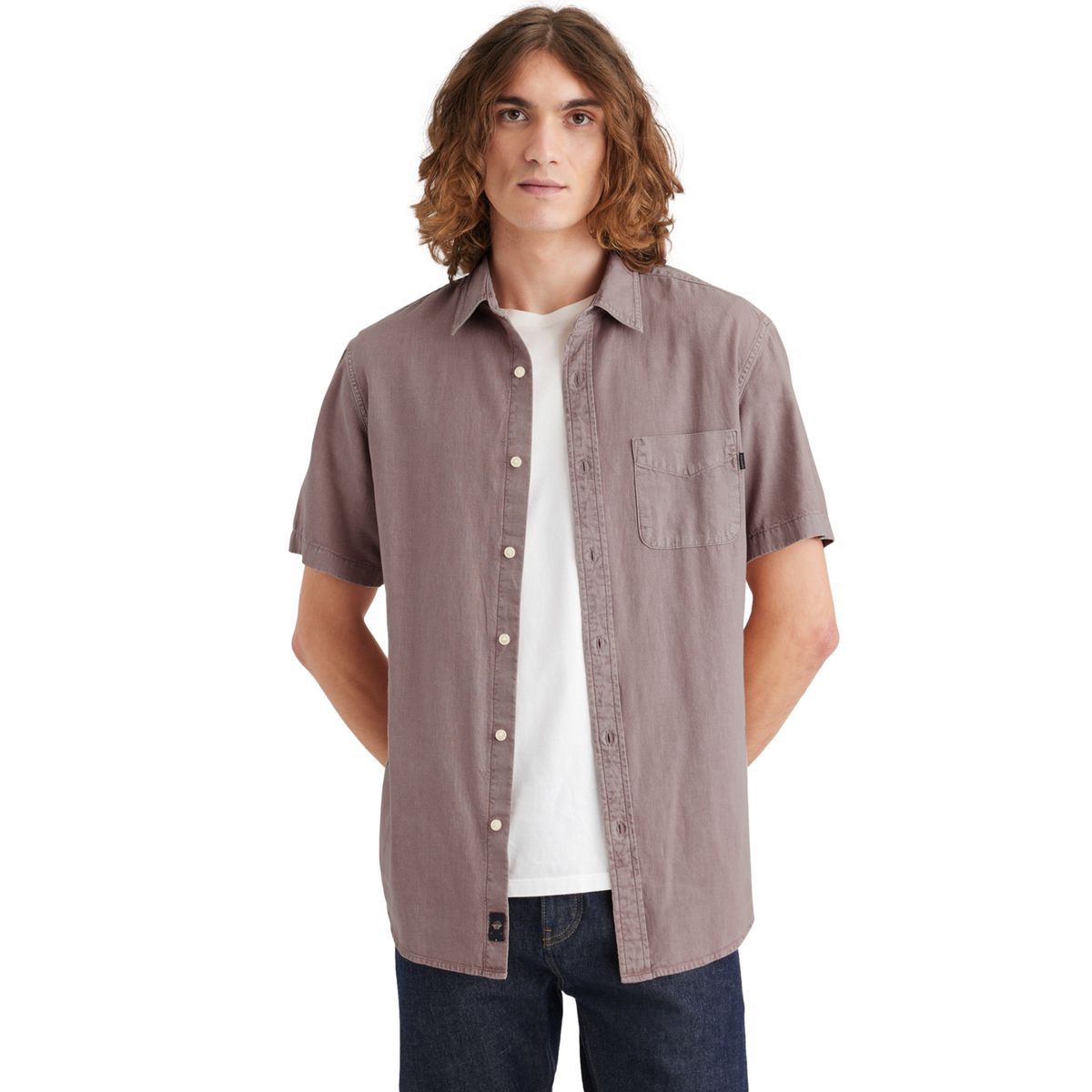 DOCKERS - Camisa Manga Corta Algodón Hombre Dockers 