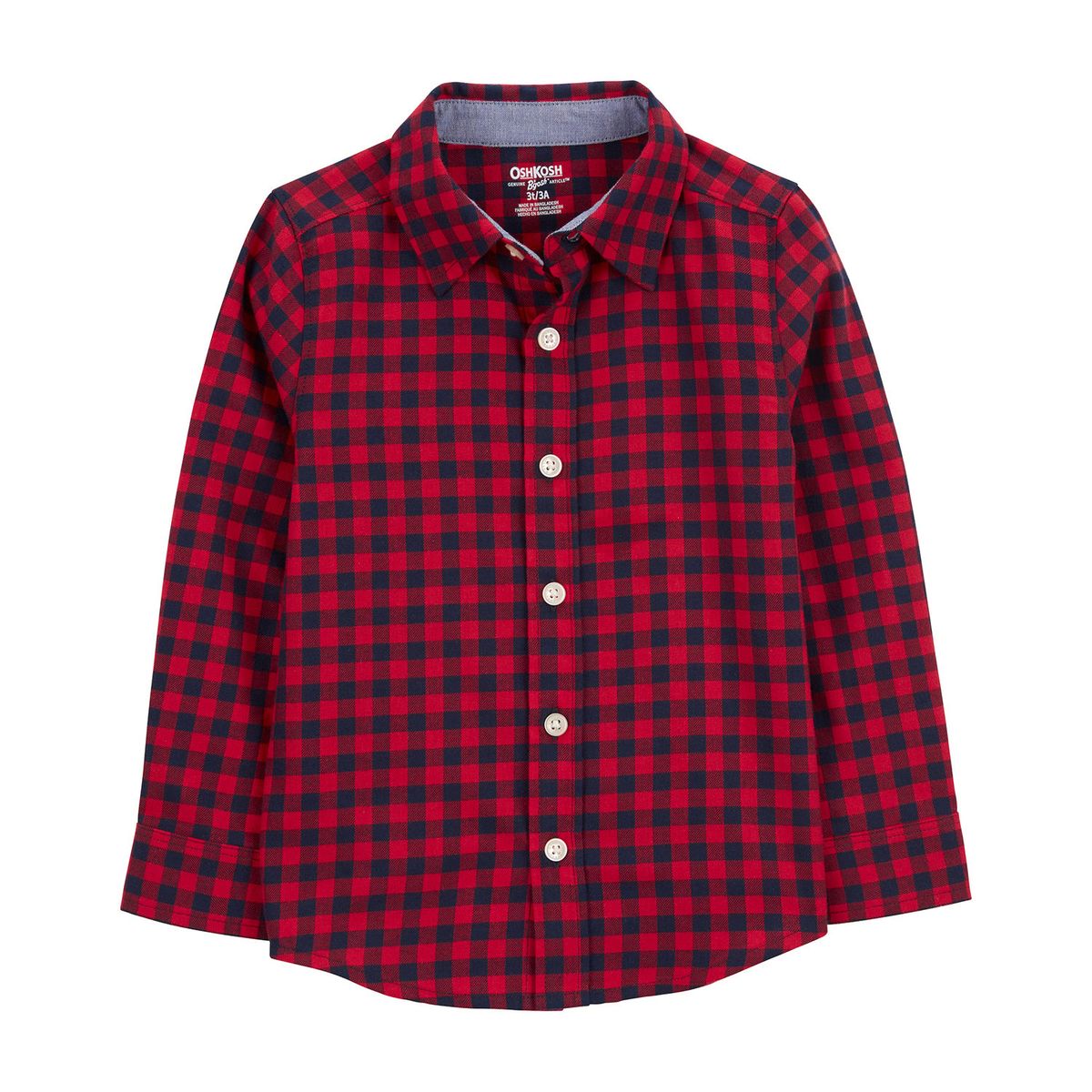 OSHKOSH - Camisa Niño Algodón