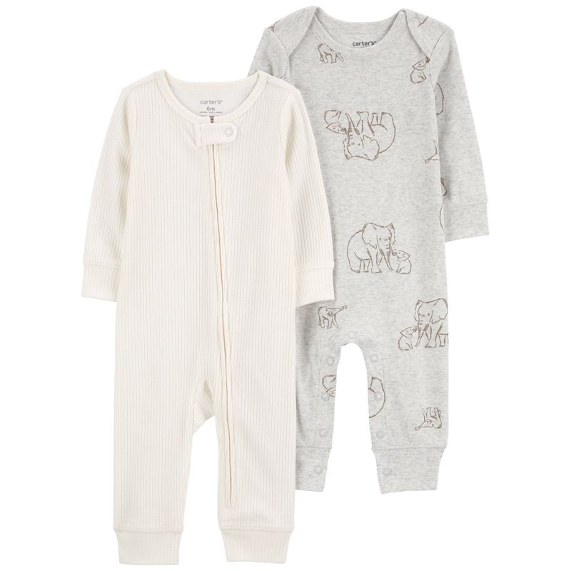 CARTER'S - Overol Pack X2 Bebé Unisex Carters