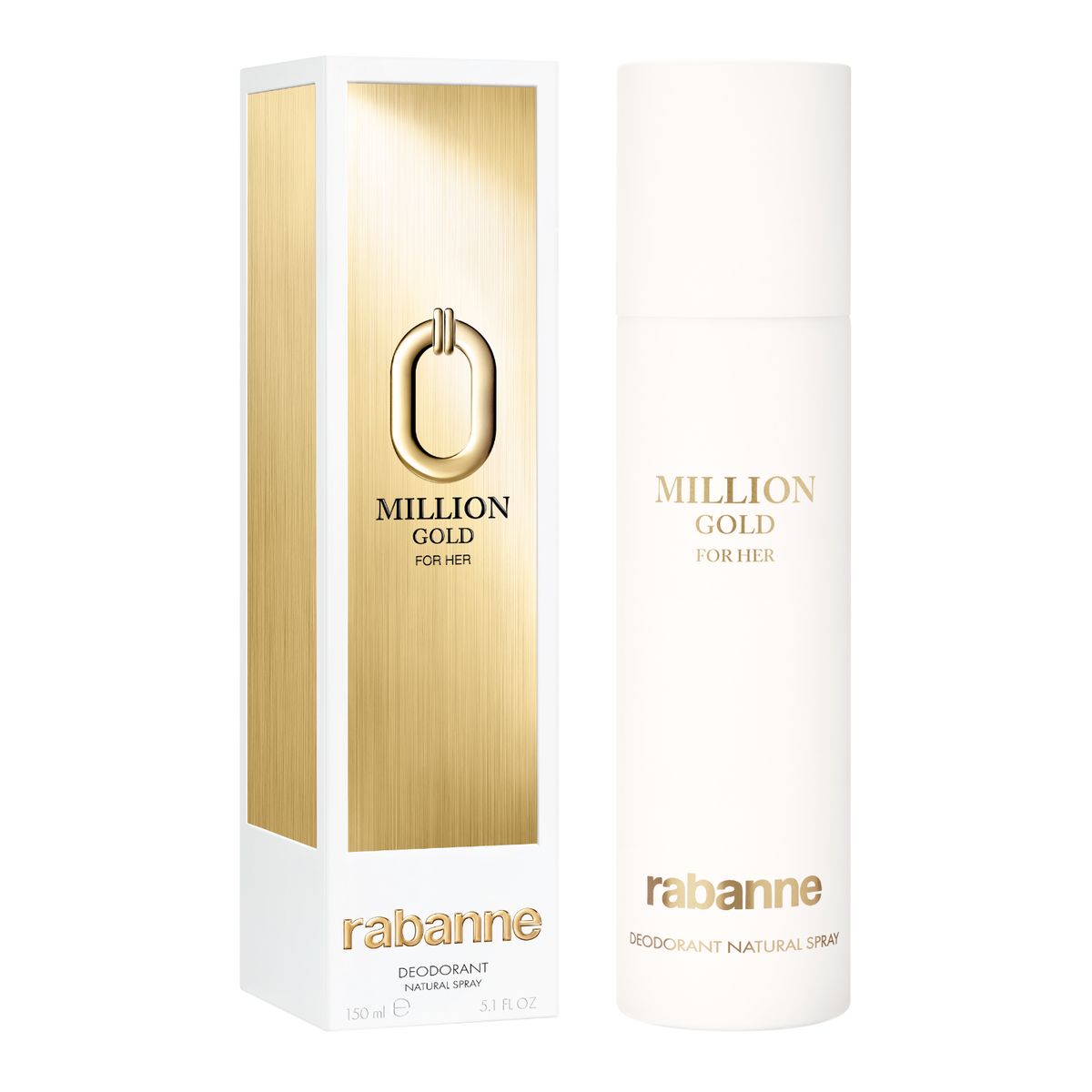 RABANNE - Rabanne Million Gold Deodorant Spray 150 Ml Mujer