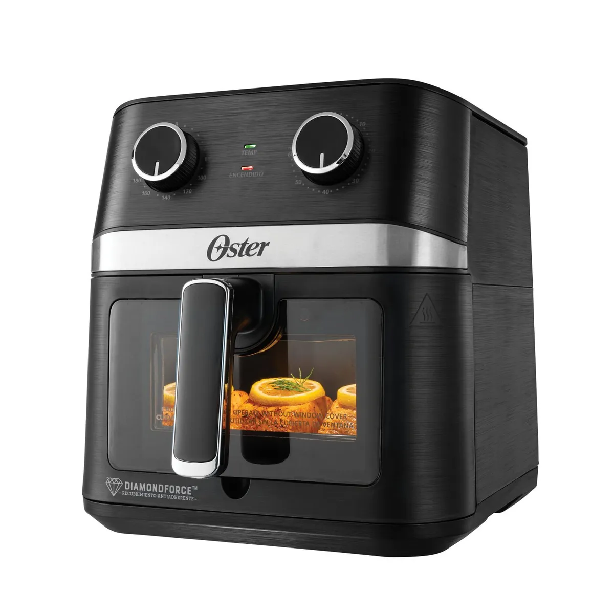 OSTER - Freidora De Aire Oster 6L Manual Ventana Y Diamondforce.