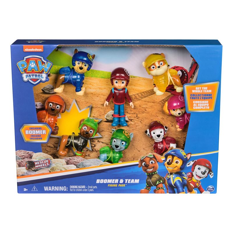 PAW PATROL - Multipack X8 Fig Rescue Wheels