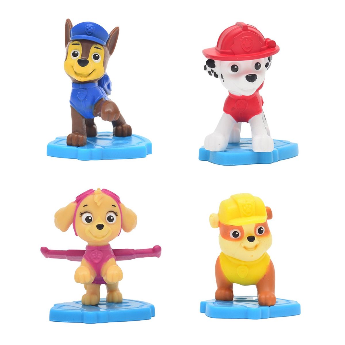 PAW PATROL - Mini Figuras Pack X4 Paw Patrol