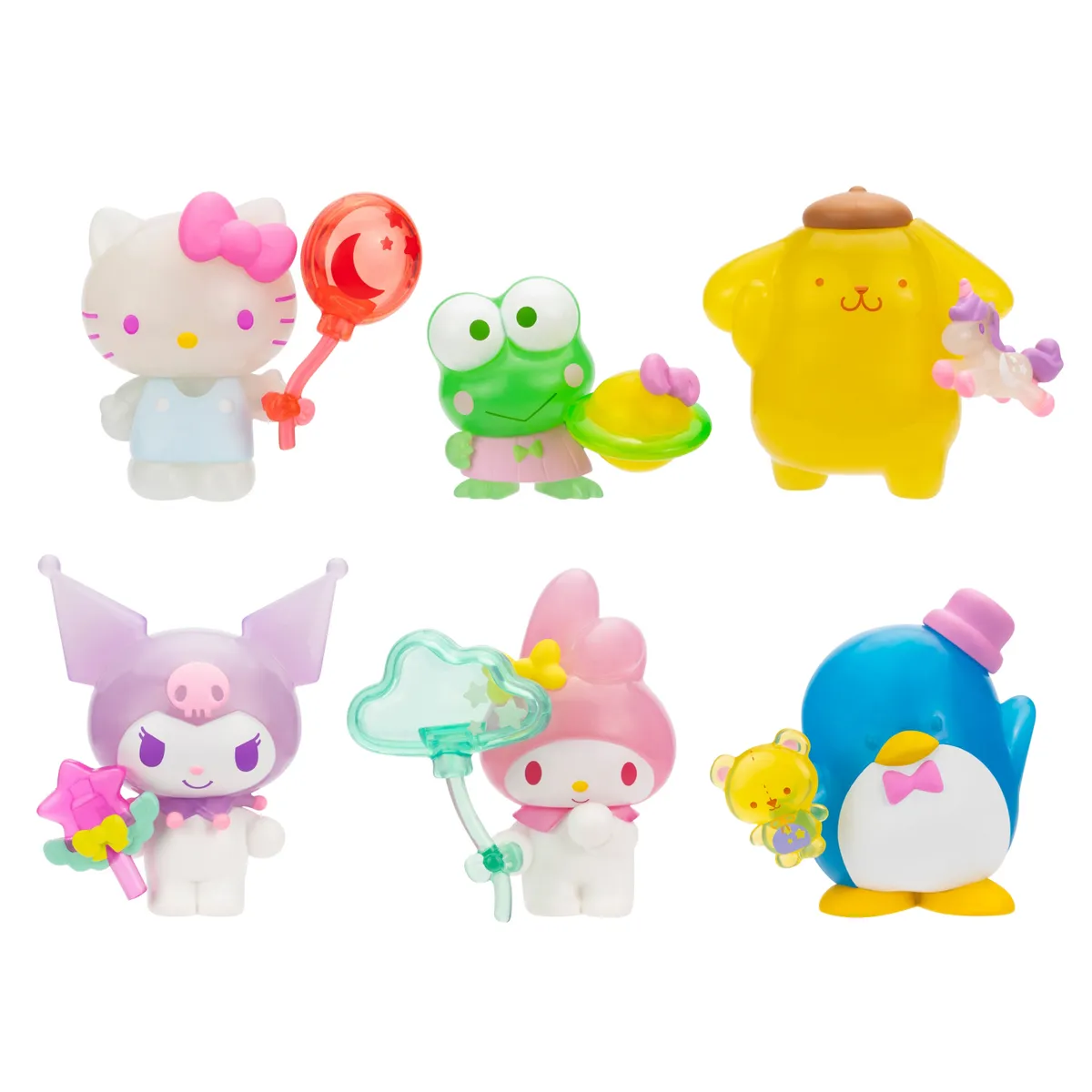 HELLO KITTY - Figuras Pack X6 Hello Kitty