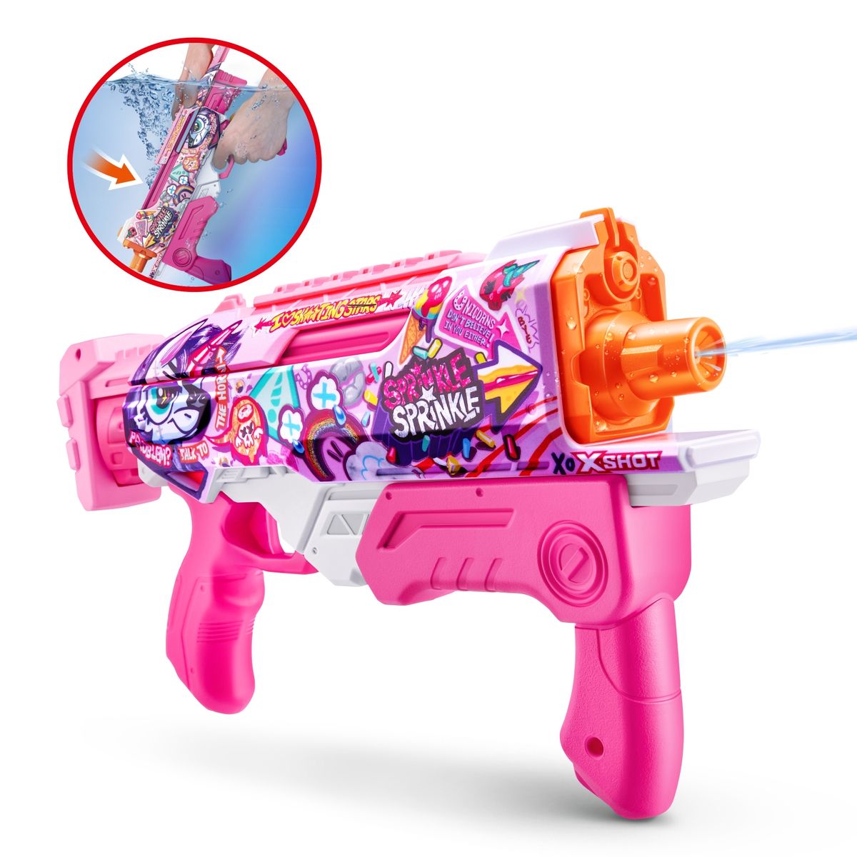 X-SHOT - Lanzador Agua Hyper Carga Asst