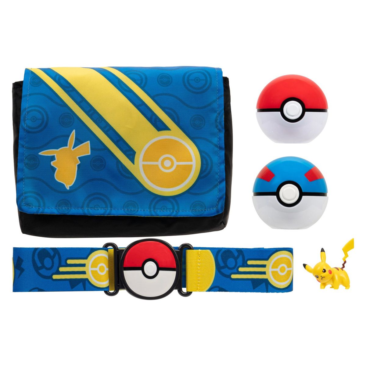 POKEMON - Set Bandolera Y Pokebola Asst