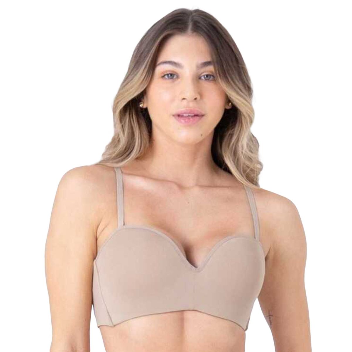 CAFFARENA - Sostén Strapless Mujer Caffarena