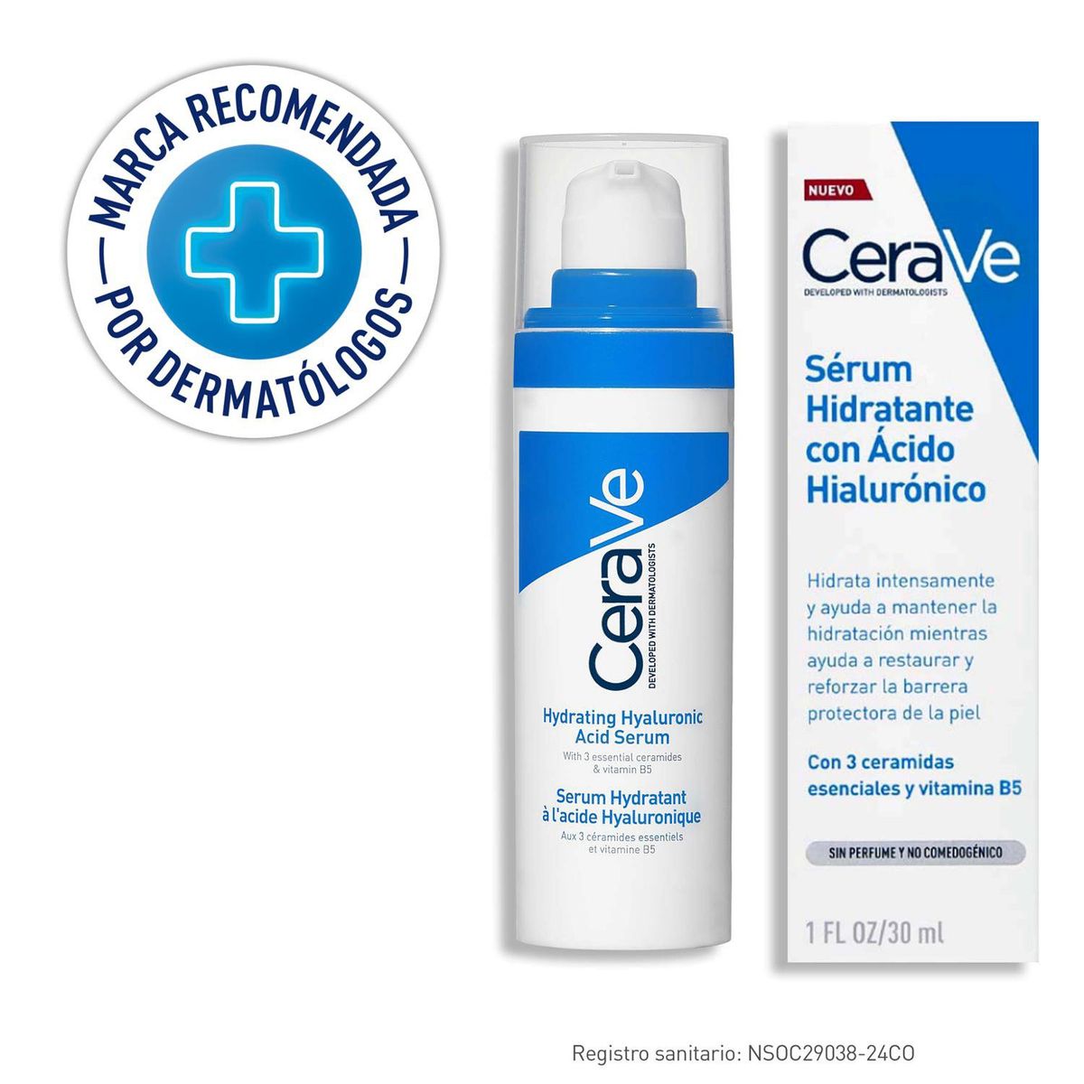 CERAVE - Cerave Sérum Hidratante Ácido Hialurónico 30 Ml