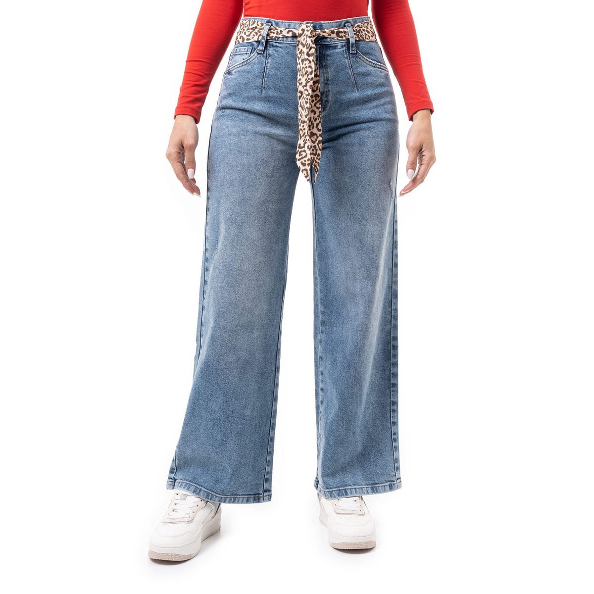 PIONIER - Jean Wide Algodón Mujer Pionier