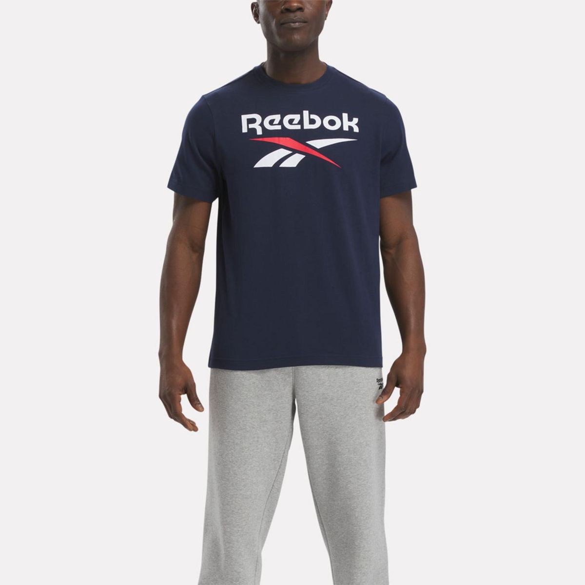 REEBOK - Polos Hombre Reebok Identity Stckd Logo Tshirt