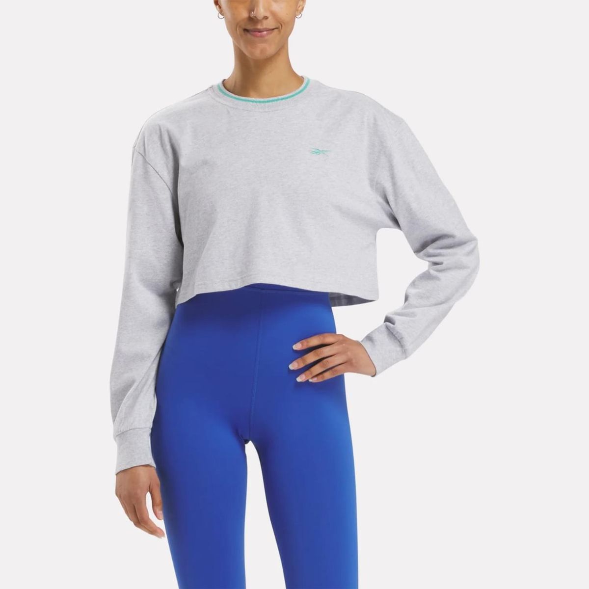 REEBOK - Crops Mujer Reebok Team Ls