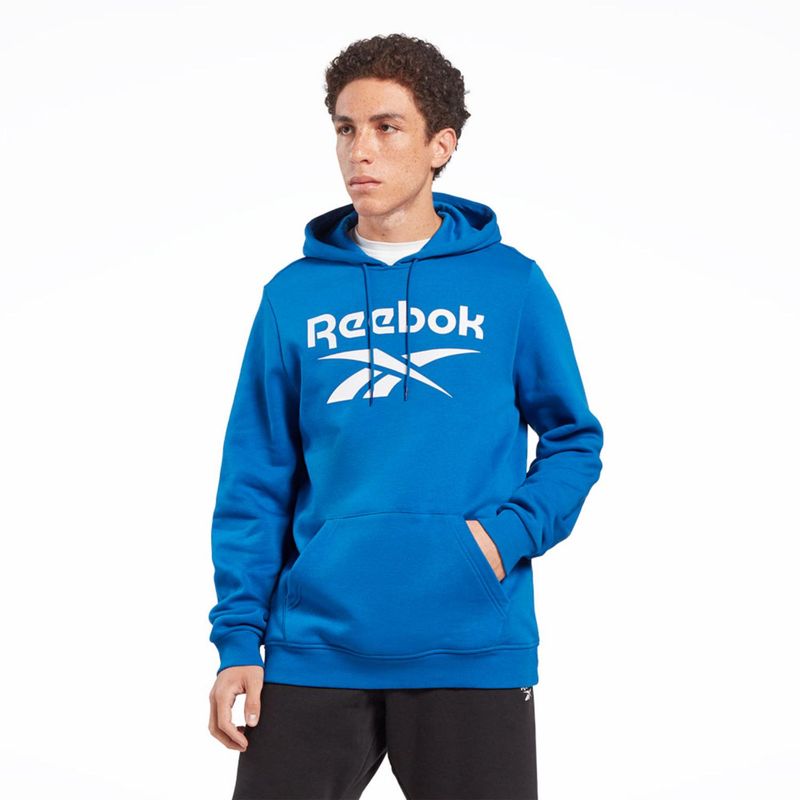 REEBOK - Polera Hombre Reebok Identity Big Logo Fleece Hoodie