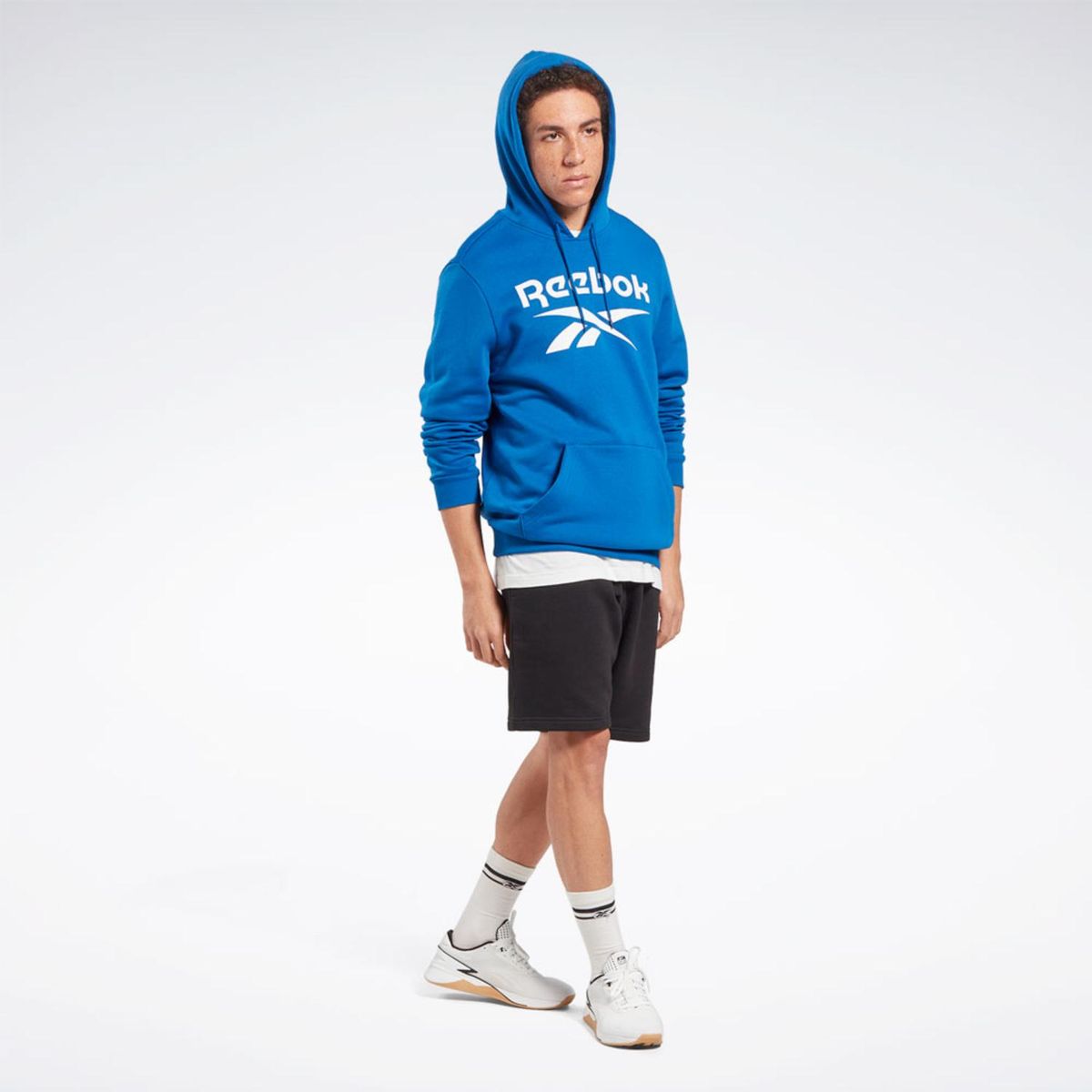 REEBOK - Polera Hombre Reebok Identity Big Logo Fleece Hoodie