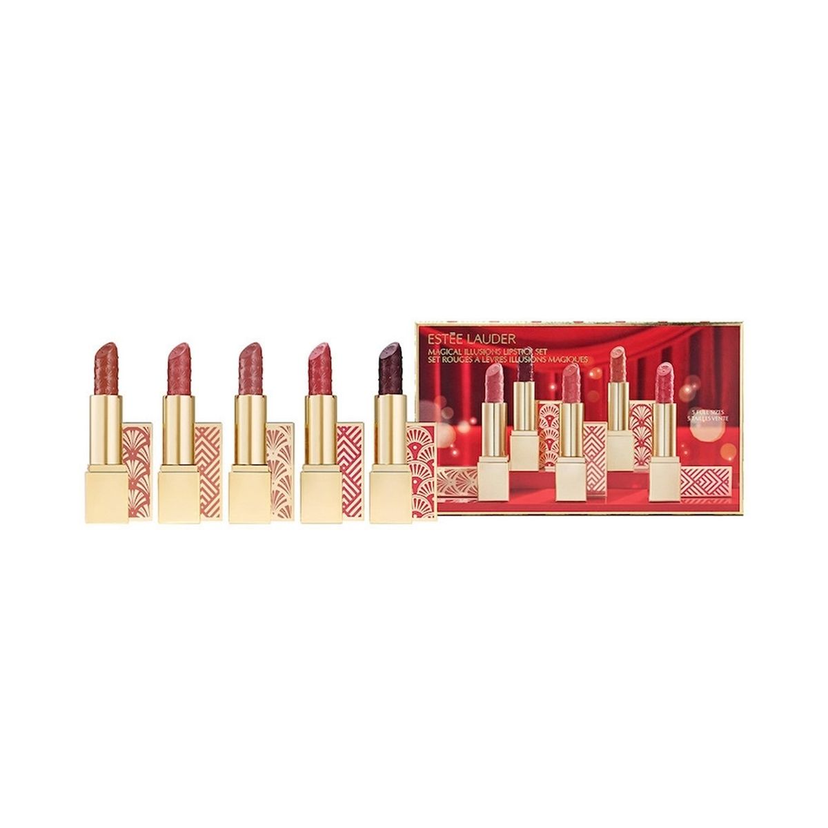 ESTEE LAUDER - Set 05 labiales Pure Color - Edición Limitada 