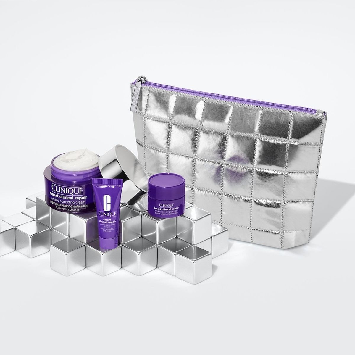 CLINIQUE - Set Clinique Crema Hidratante Smart Rutina Antiedad