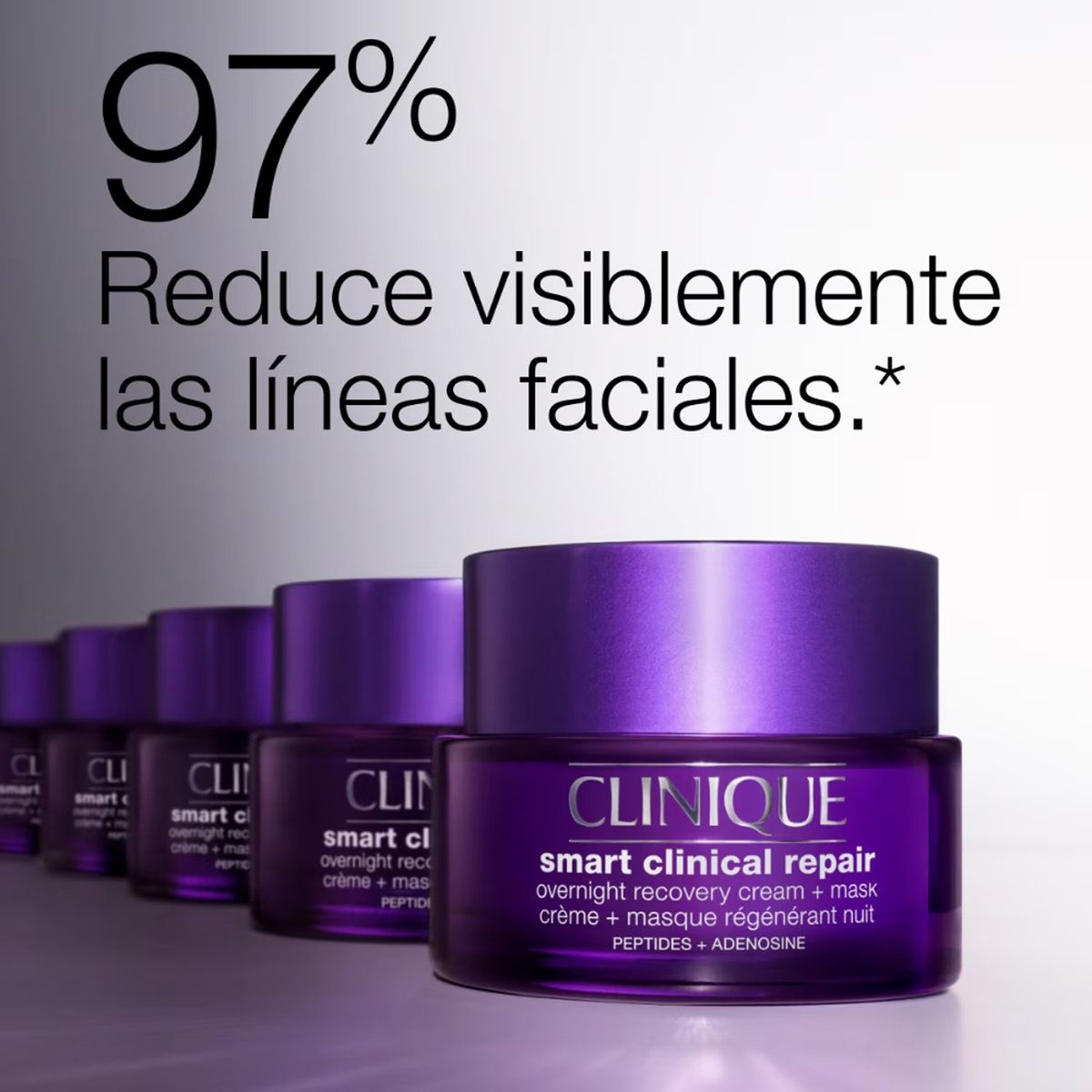 CLINIQUE - Crema De Reparación Nocturna Anti Edad Smart Clinical Repair Overnight Recovery Cream + Mask