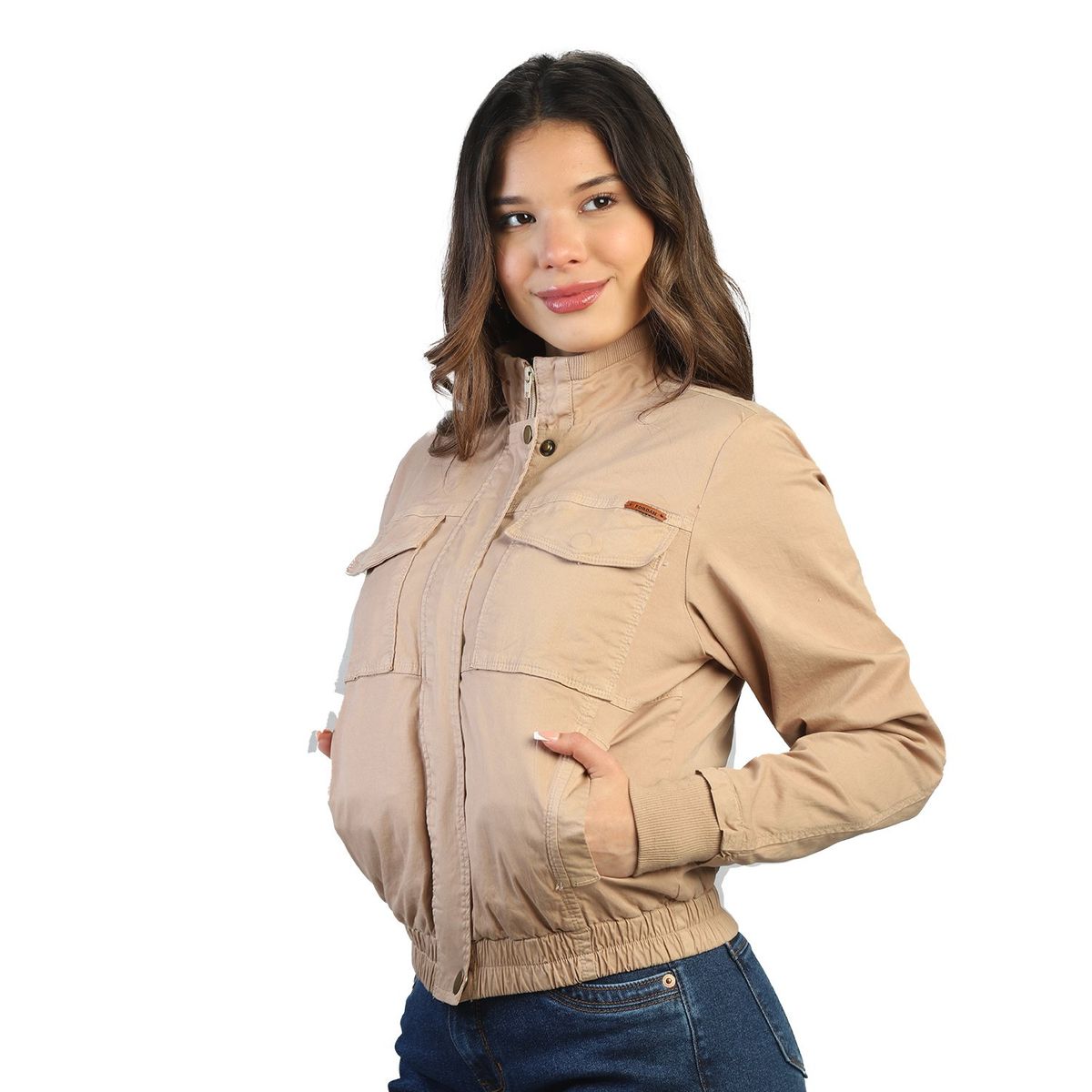 FORDAN JEANS - Casaca Casual Algodón Mujer Fordan Jeans