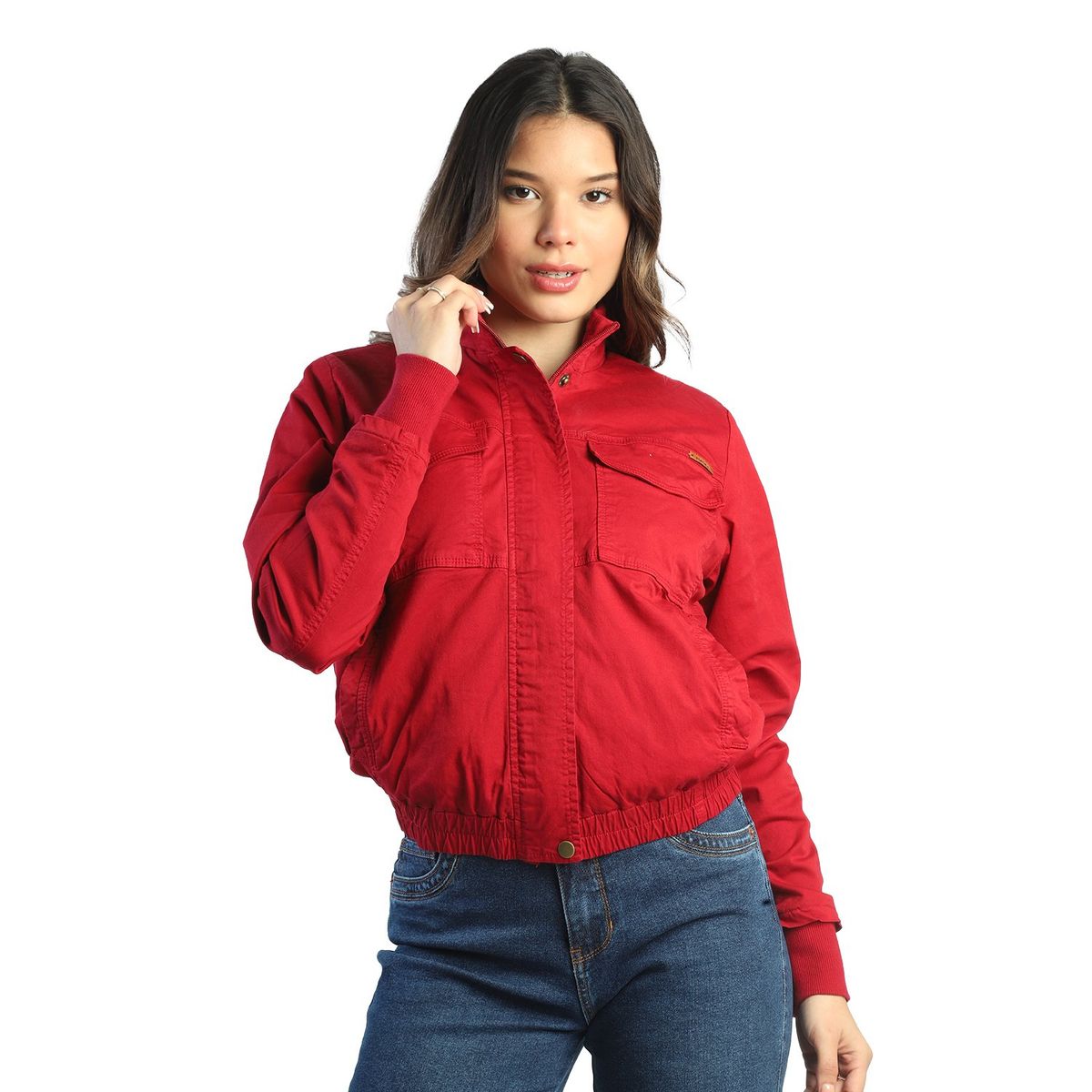 FORDAN JEANS - Casaca Casual Algodón Mujer Fordan Jeans