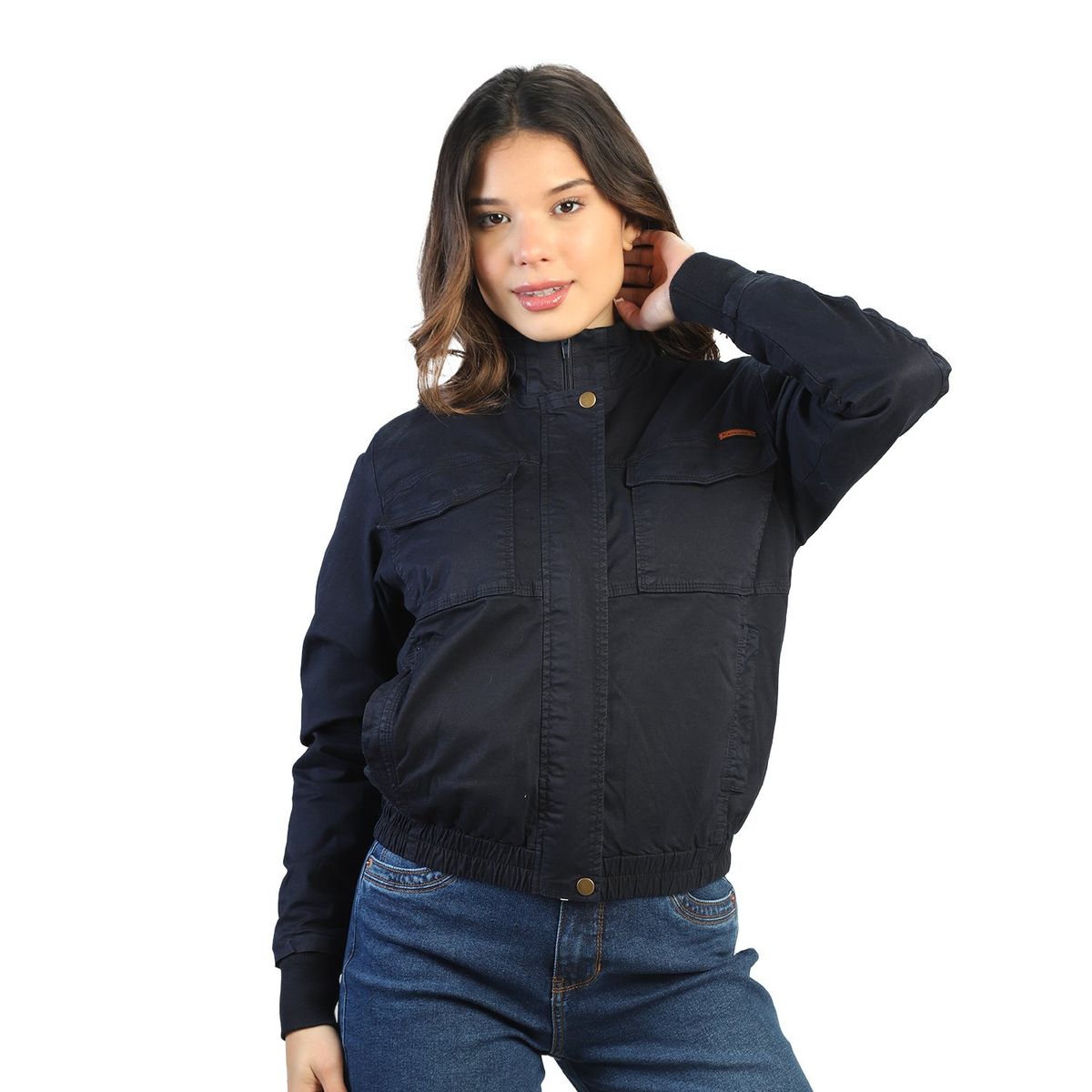 FORDAN JEANS - Casaca Casual Algodón Mujer Fordan Jeans