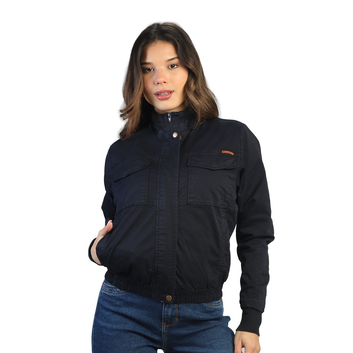 FORDAN JEANS - Casaca Casual Algodón Mujer Fordan Jeans