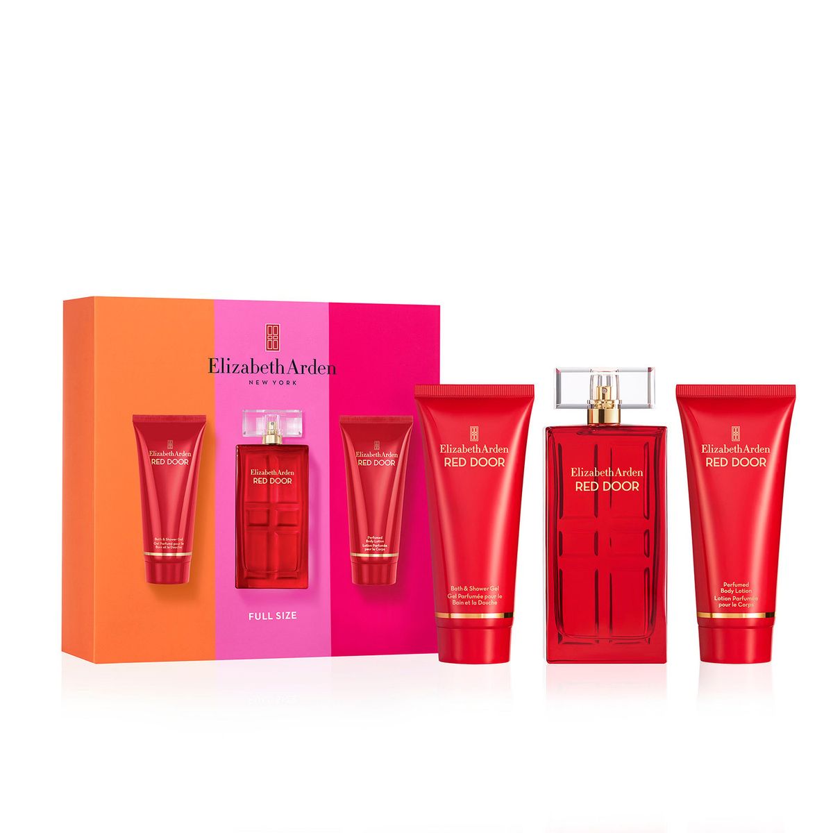 ELIZABETH ARDEN - Set Red Door Eau De Toilette 100ml+body Lotion 100ml+ Body Shower 100 Ml 