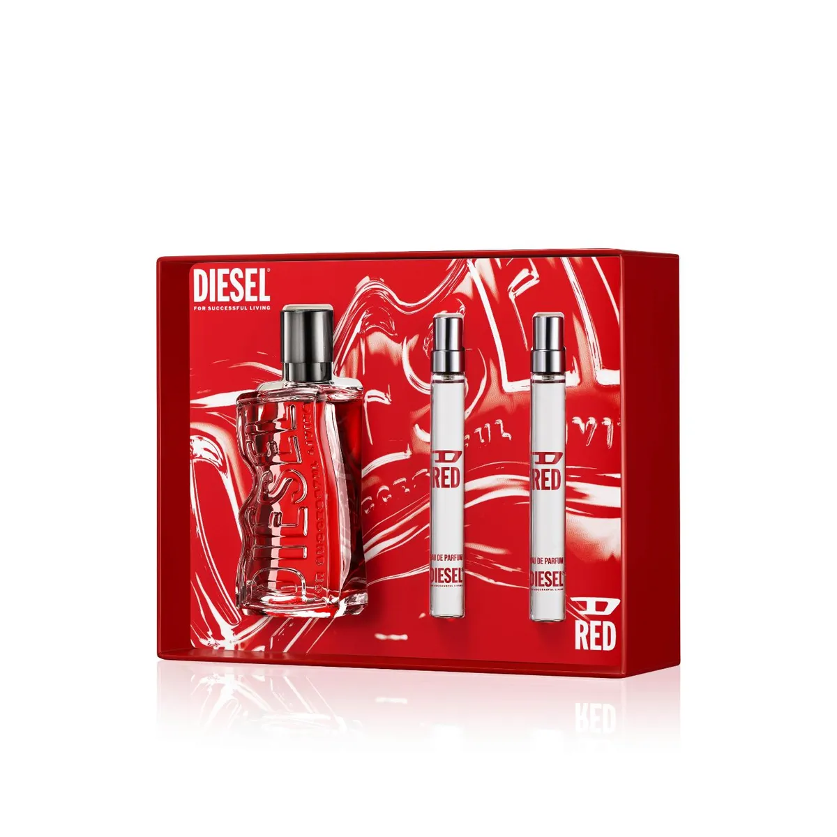 DIESEL - Estuche D Red Edp 100 Ml  + 2 X 10 Ml Hombre