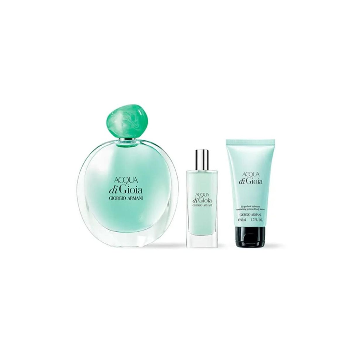 GIORGIO ARMANI - Estuche Acqua Di Gioia Edp 100 Ml + 10 Ml + Body Lotion 50 Ml Mujer