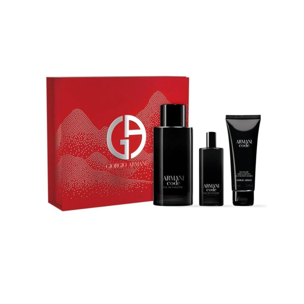 GIORGIO ARMANI - Estuche Code Edt 125 Ml + 15 Ml + Shower Gel 75 Ml Hombre