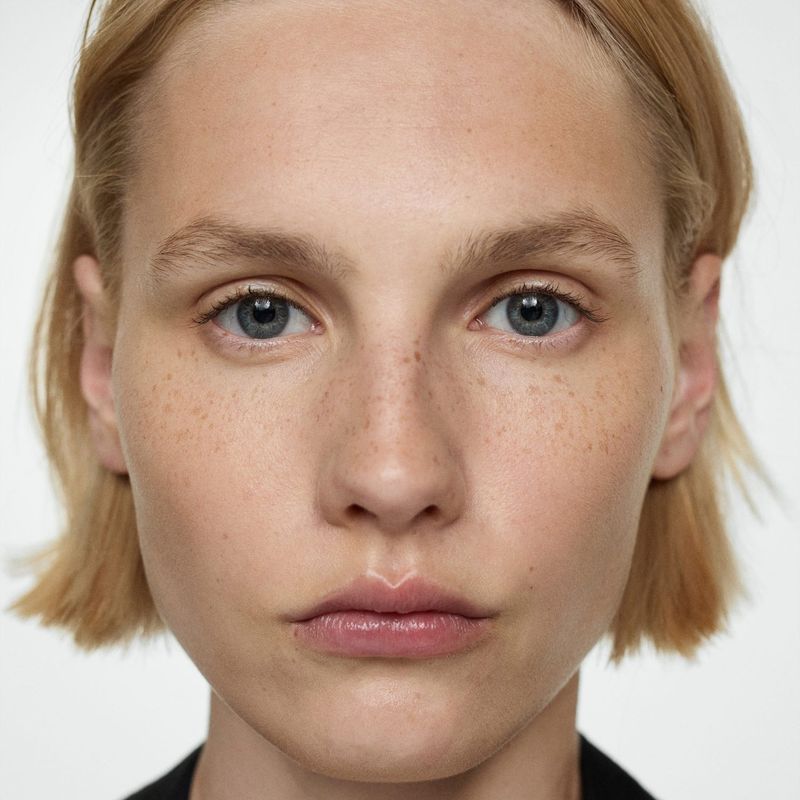 MANGO - Short Mango Straight 100% Algodón Mujer