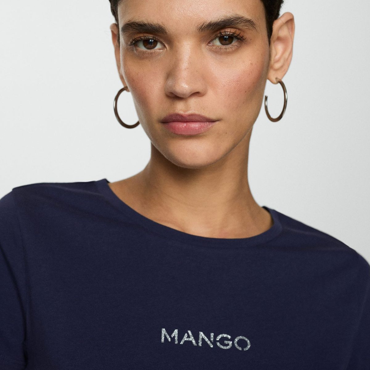 MANGO - Polo Manga Corta 100% Algodón Mujer Mango