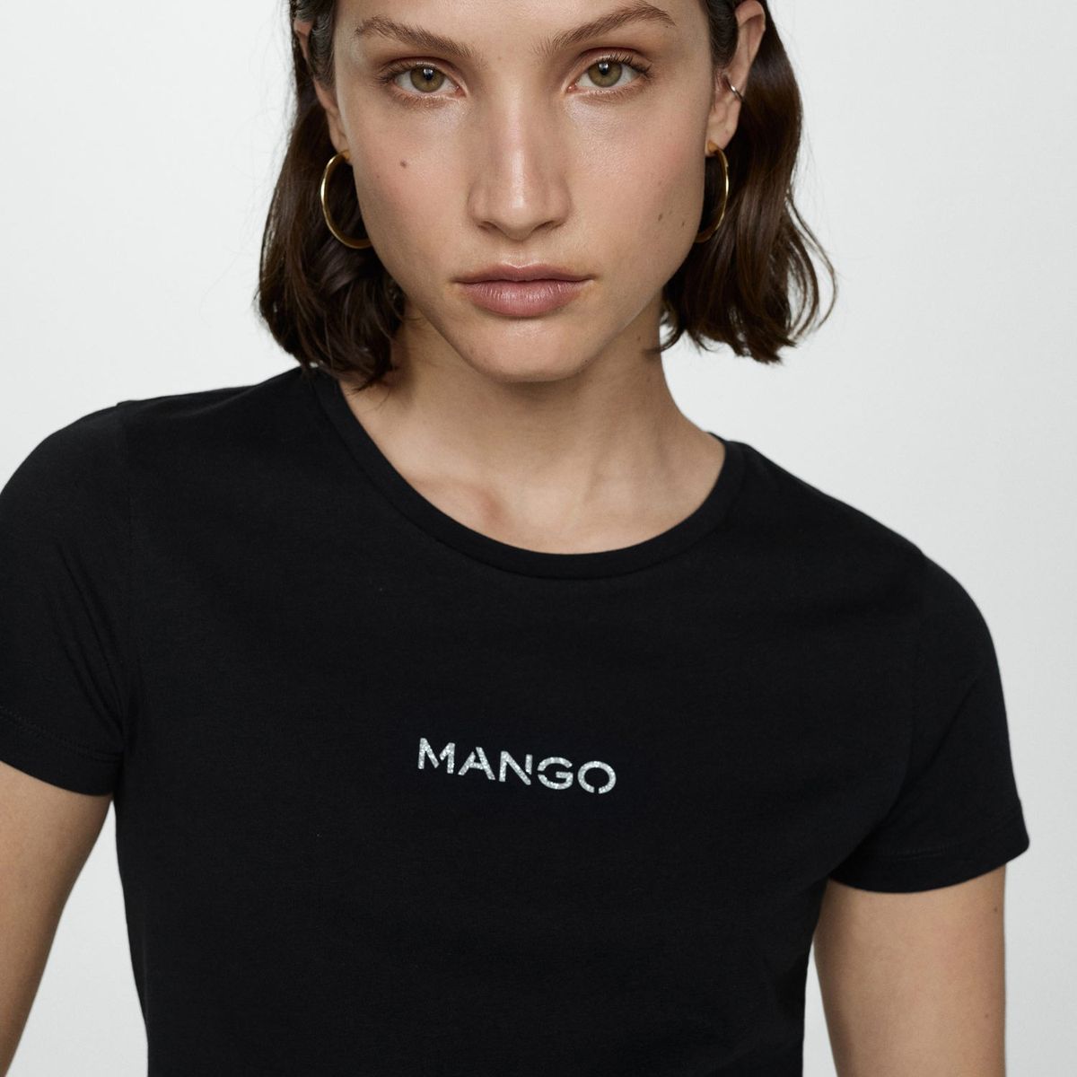 MANGO - Polo Manga Corta 100% Algodón Mujer Mango