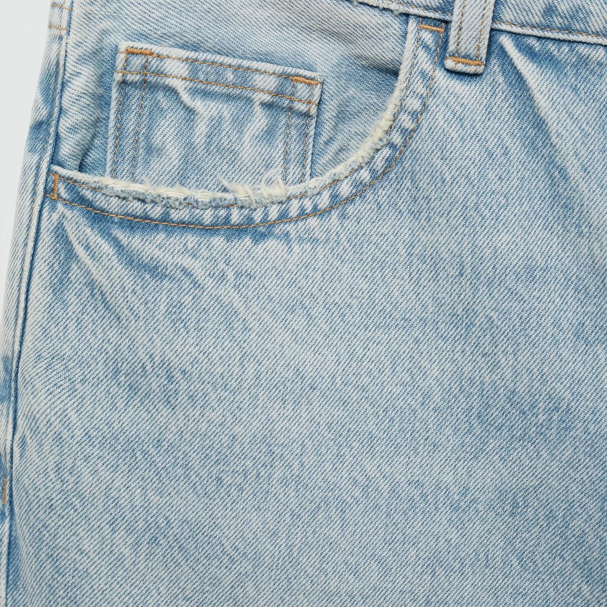 MANGO - Bermudas 100% Algodón Mujer Mango