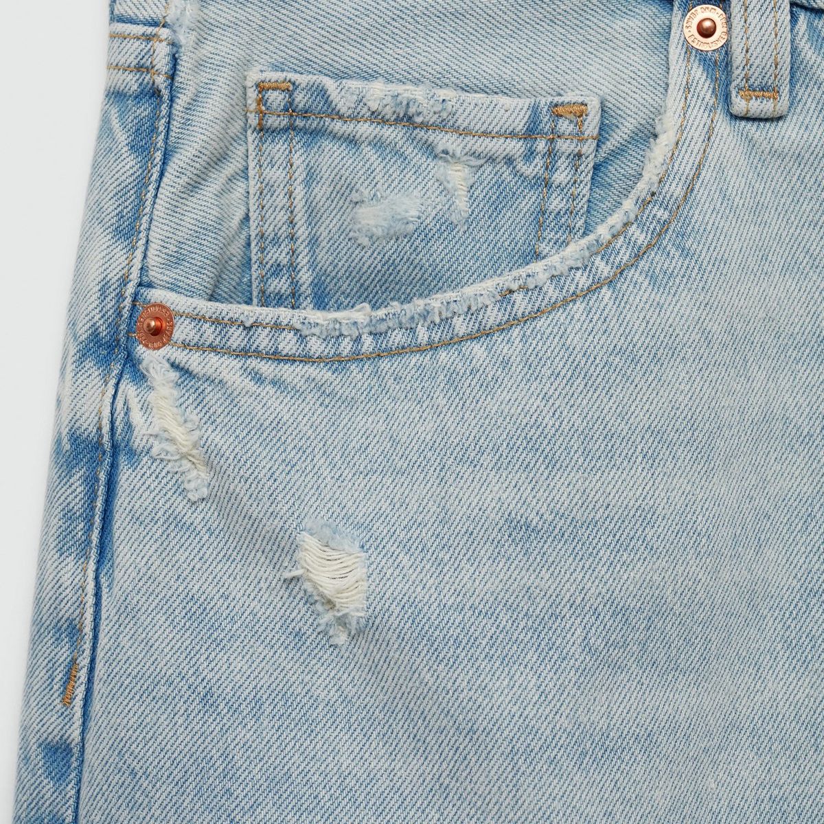 MANGO - Falda Mango Mini 100% Algodón