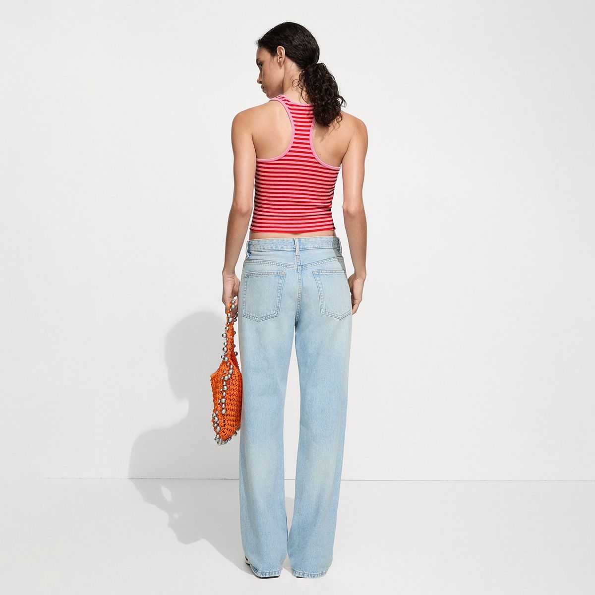 MANGO - Top Sin Mangas Mujer Mango