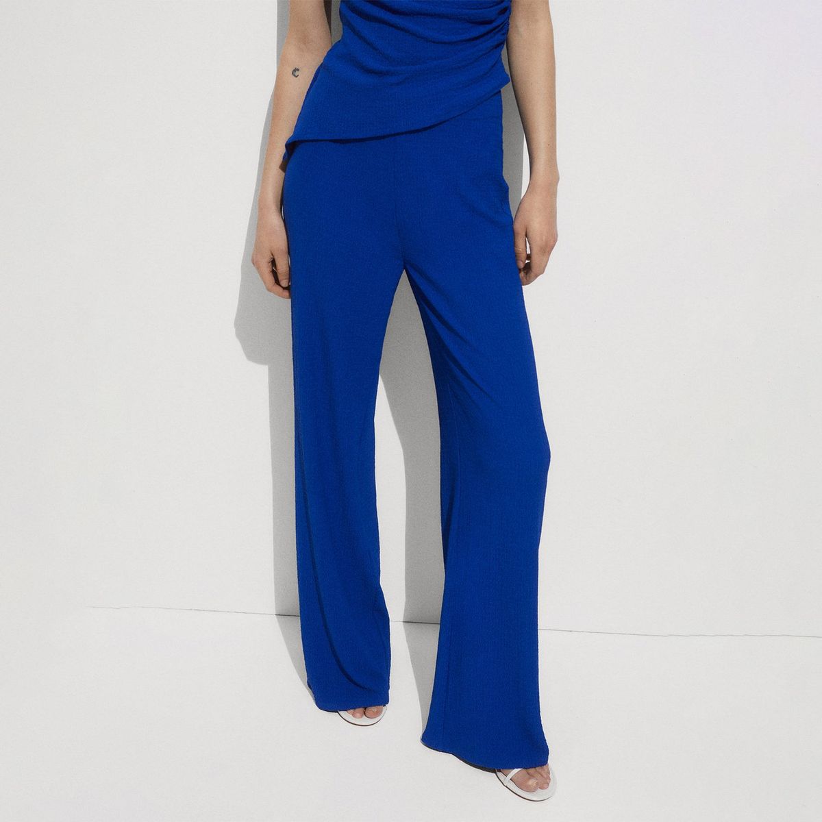 MANGO - Pantalón Straight Mujer Mango