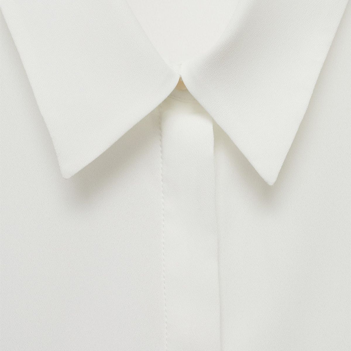 MANGO - Blusa Manga Larga Mujer Mango